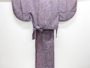 組紐にのり散らし模様二部式小紋着物